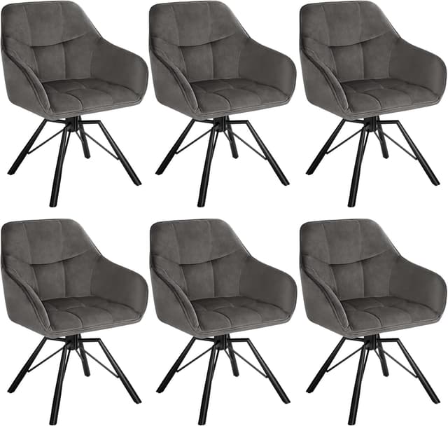 Imagen de WOLTU Esszimmerstuhl drehbar 6er Set en OfertitasTOP