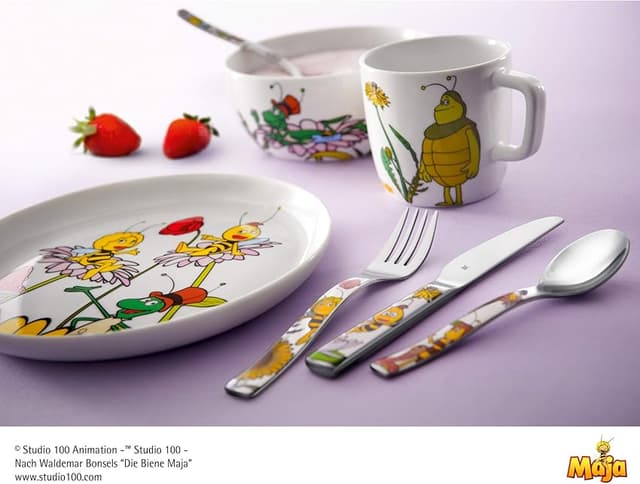 Thumbnail 1 de WMF La Abeja Maya - Cubertería Infantil 4 Piezas 🐝