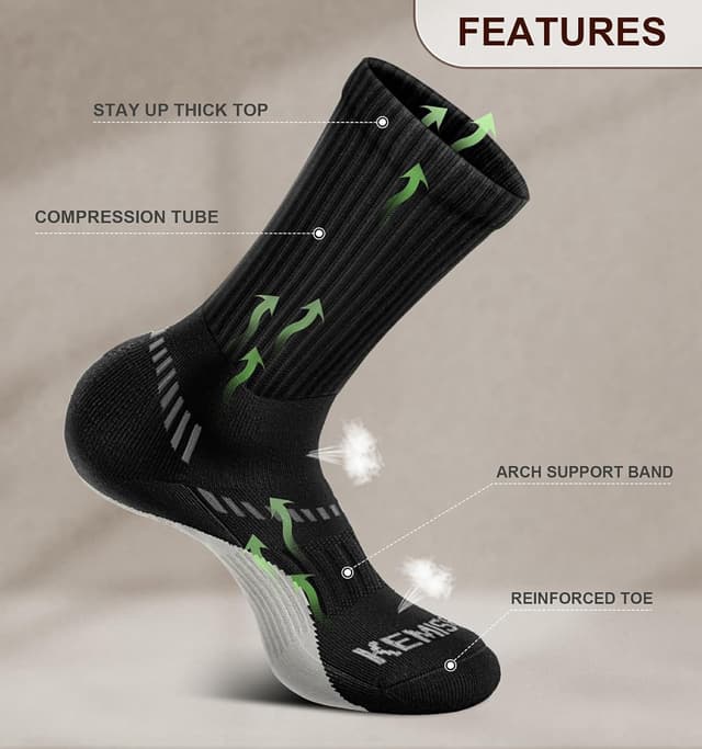 Thumbnail 5 de BULLIANT Calcetines Hombre 6 Pares Antiampollas