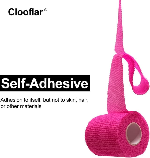 Detalle 2 de Clooflar 16 Pack cohesive bandage 5cm x 4.5m 🩹