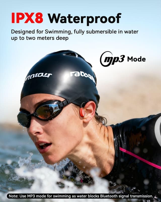 Detalle 2 de Knochenschall-Kopfhörer zum Schwimmen 32 GB