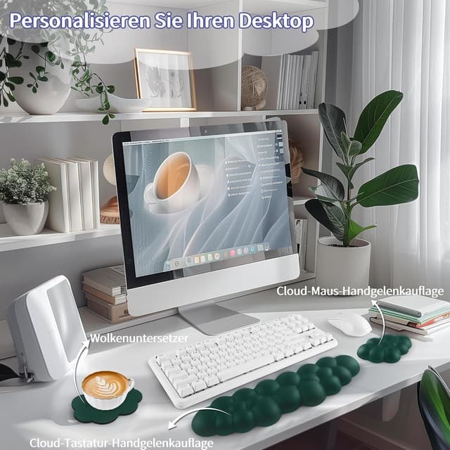 Detalle 2 de Sushret Handballenauflage für Tastatur Cloud