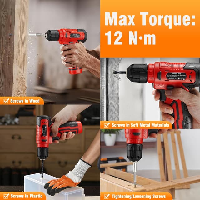 Thumbnail 3 de Set utensili 233 pezzi con trapano a batteria