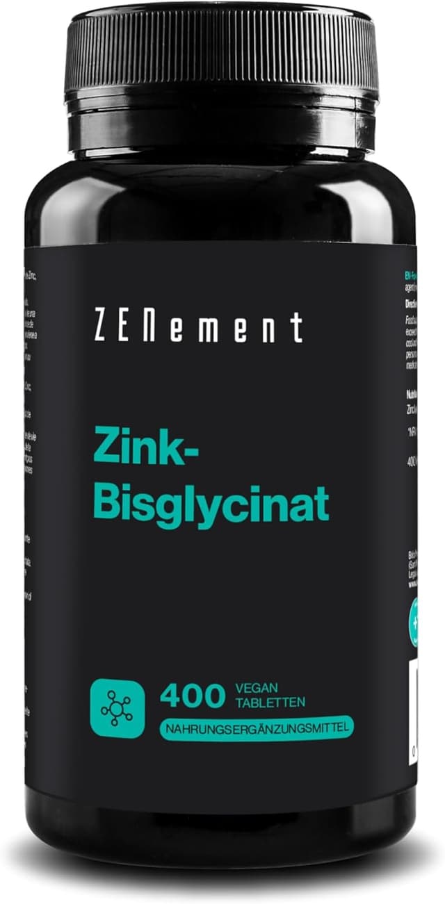 Detalle de Zenement Zinc Bisglycinat 400 Vegan Tabletten