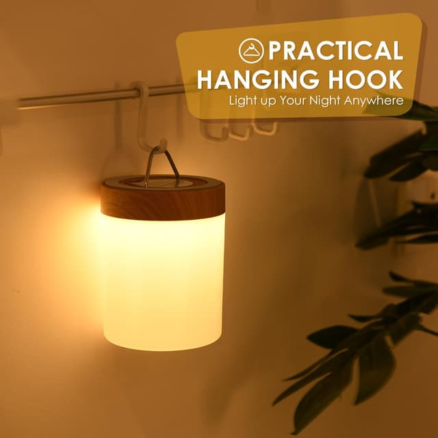 Thumbnail 4 de Auxmir Nachtlicht Nachttischlampe 3000 mAh 🌙