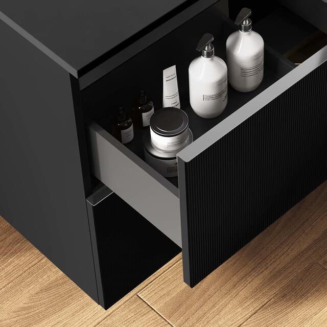 Detalle de Cosmic Wish mueble baño 2 cajones 1 lavabo