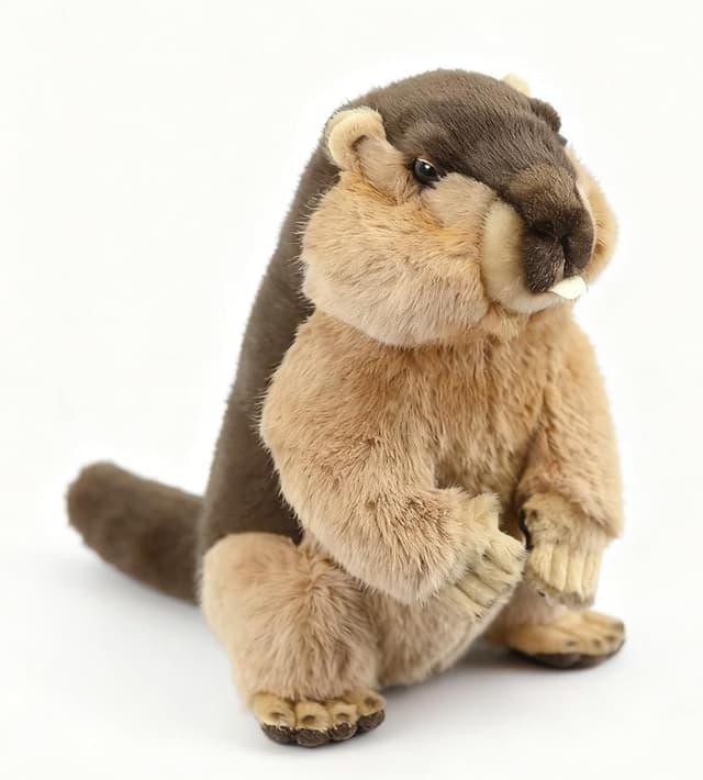 Detalle de RLOMUTE 17-inch Brown Platypus Plush Toy (Realistic, Super Soft Stuffed Animal)