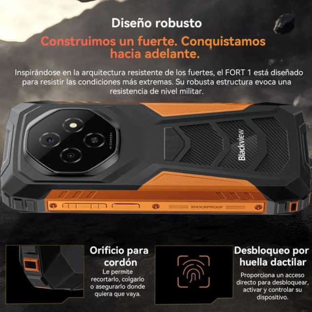 Thumbnail 3 de Blackview FORT 1 6GB 256GB, 6,56" IPS, 10.000 mAh
