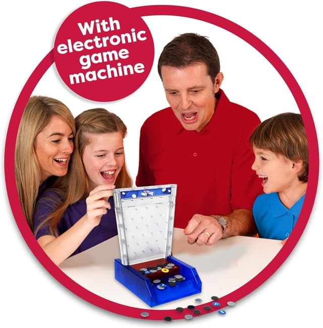 Detalle 1 de IDEAL Tipping Point board game with electronic Tipping Point machine (Ages 10+, for 3+ players)