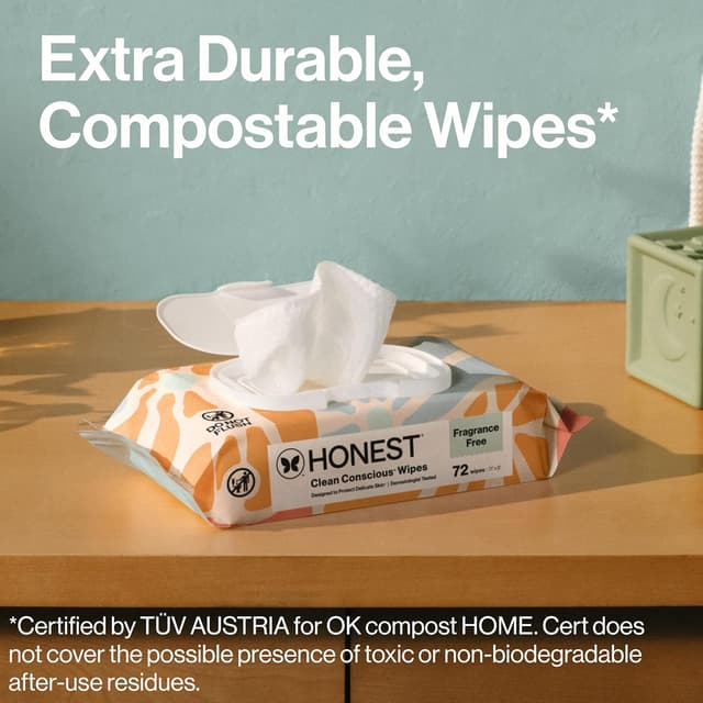 Thumbnail 3 de The Honest Company Multi-Use Sensitive Wipes 864 ct