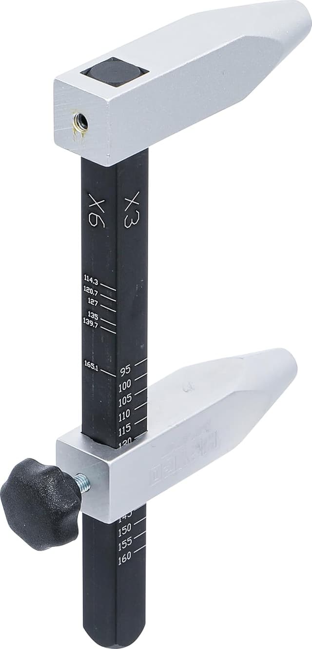 Detalle de Jauge d’entraxe BGS 8367-1, aluminium