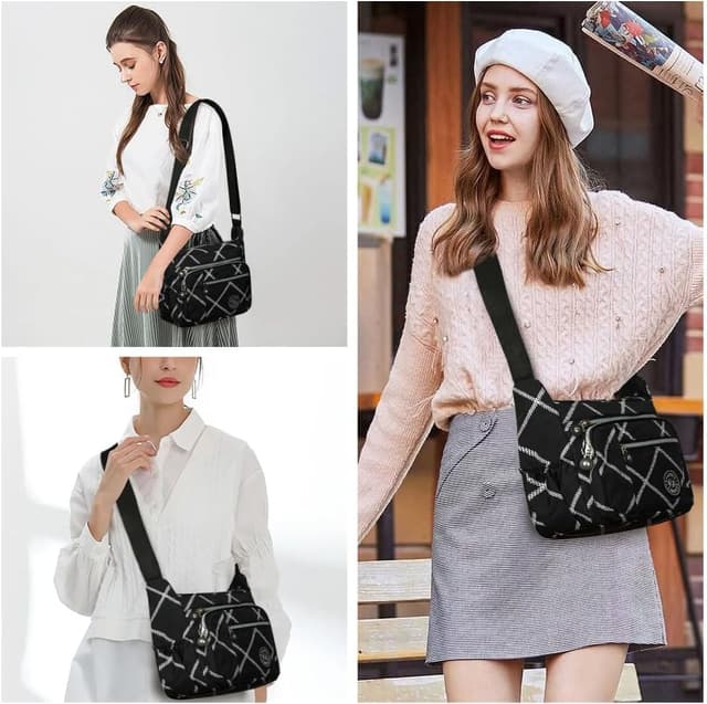 Thumbnail 6 de Aucuu Women’s Multi-Pocket Crossbody Bag