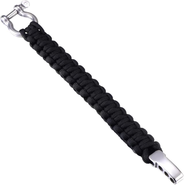 Imagen de DonDon Uomo Bracciale Paracord Sopravvivenza en OfertitasTOP