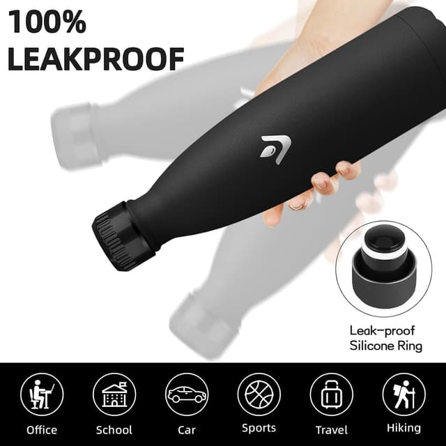 Thumbnail 3 de Grsta Botella Agua Acero Inoxidable 750ml 🚰 Sin BPA, Térmica y Reutilizable