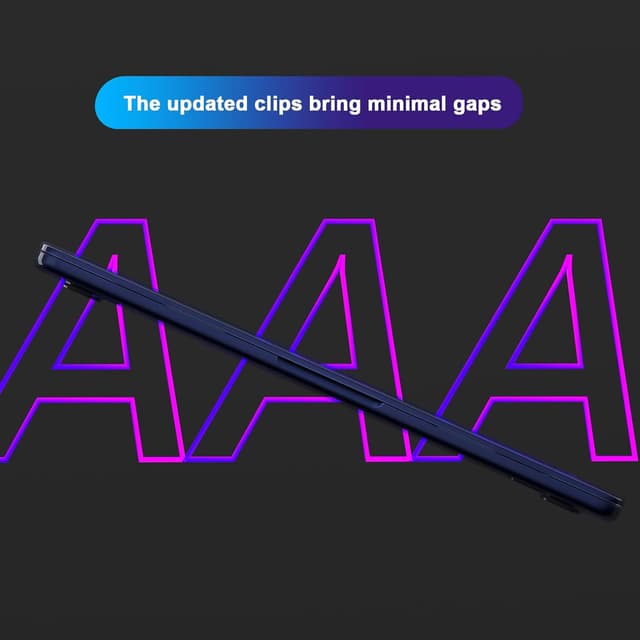 Detalle de elegr Matte Crystal Case for MacBook Air 15.3-inch (Midnight Transparent) — ultra-thin hard shell