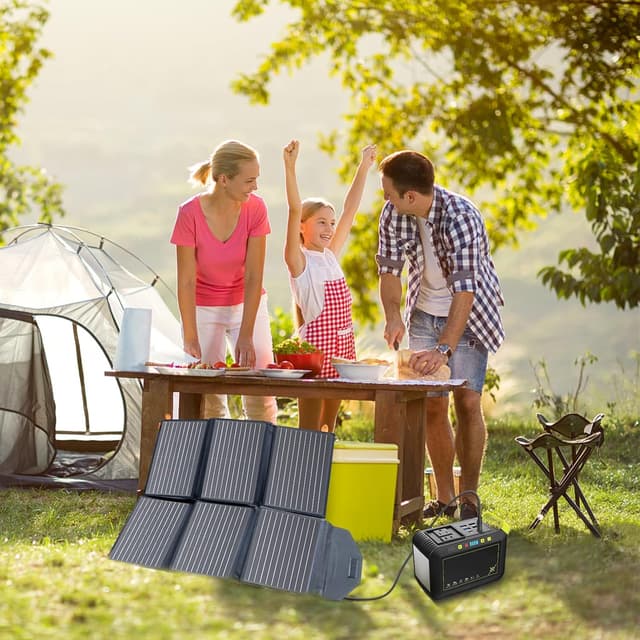 Detalle 1 de FlexSolar 60W Portable Solar Panels