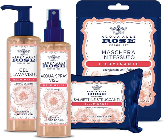 Imagen de Acqua alle Rose Set Illuminante con Vitamina C 200 ml en OfertitasTOP