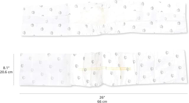 Thumbnail 4 de Amazon Basics Pañales Desechables para Perros Macho M 🐶, paquete de 50