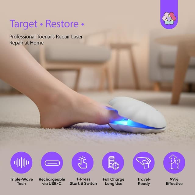 Thumbnail 1 de SAVILAND Nagelpilz Laser 3‑in‑1 Gerät