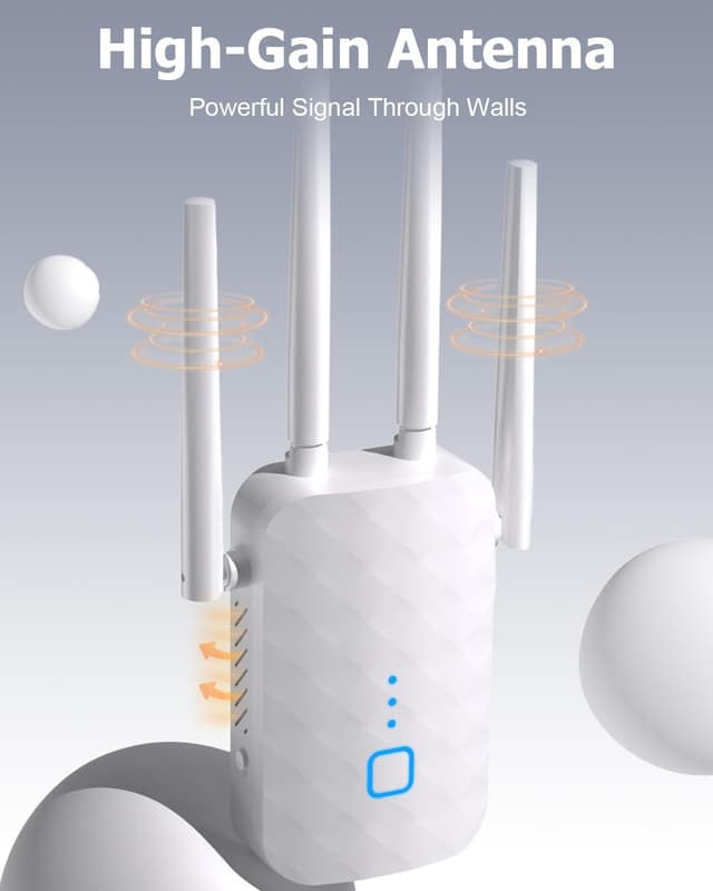 Thumbnail 2 de MEETOWN WLAN Verstärker Ultraxtender 1200 MBit/s Dualband