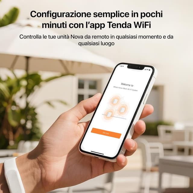 Thumbnail 6 de Tenda Nova MW5G WiFi Mesh dual band AC1200 con 3 nodi e 2 porte Gigabit per case grandi