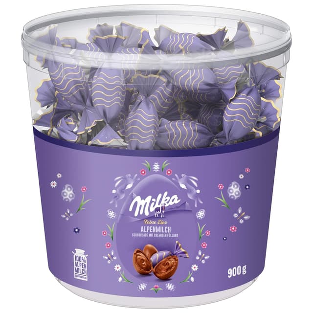 Detalle de Milka Feine Eier Alpenmilch 900 g