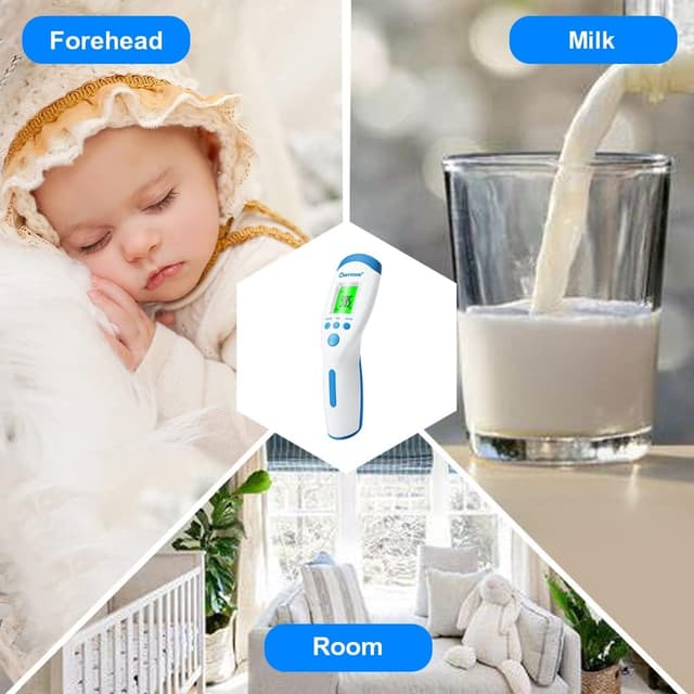 Thumbnail 5 de Berrcom Forehead Thermometer 32‑reading