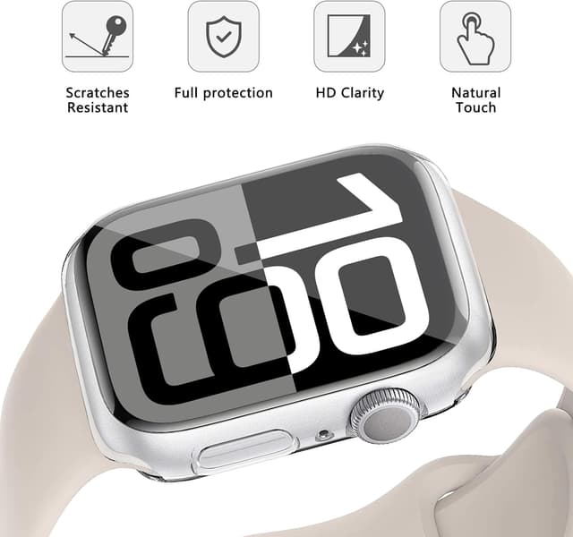 Detalle de Apple Watch screen protector case 3 Pack