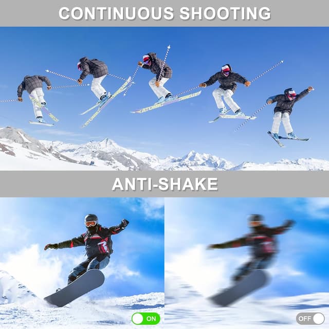 Detalle 2 de Digital Camera 1080P FHD 44MP 16X Zoom