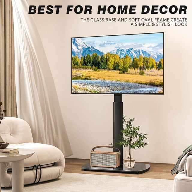 Thumbnail 6 de YOMT Universal TV Floor Stand 27-70 Inch