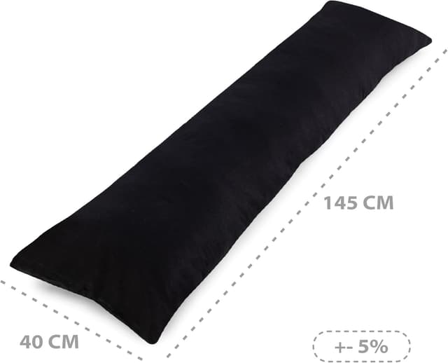 Detalle de Totsy Baby Seitenschläferkissen Schwangerschaftskissen 40x145 cm – langes Pregnancy Pillow mit abnehmbarem Bezug (Oeko-Tex)