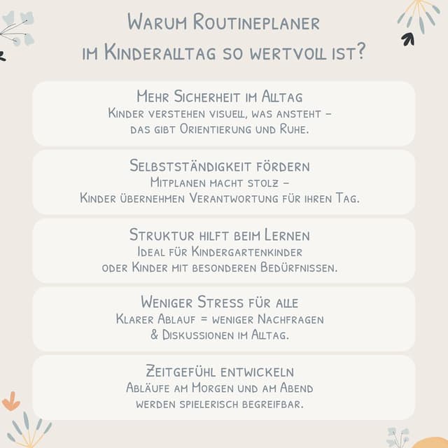 Detalle 2 de Kinder Routineplaner 105 Symbolkarten