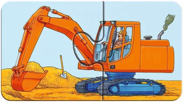 Detalle 2 de Ravensburger Einsatzfahrzeuge-Kinderpuzzle mit 18x10 cm