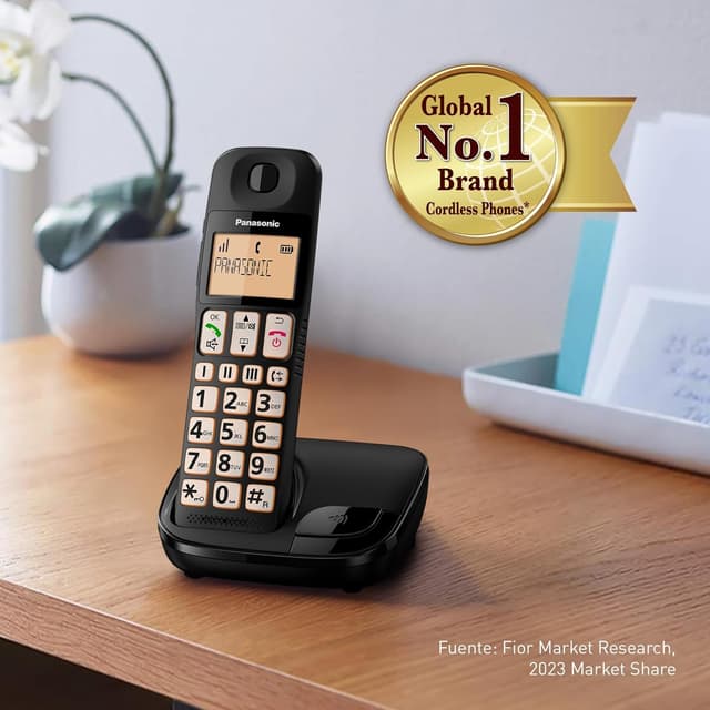 Thumbnail 6 de Panasonic KX-TGE310SPB Teléfono Inalámbrico con Altavoz