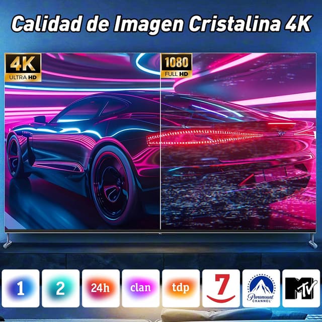 Thumbnail 1 de Antena TV Interior portátil HD 8.2ft