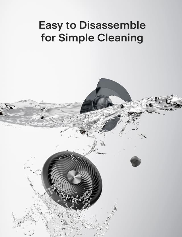 Thumbnail 6 de PELONIS Pedestal Fan (Ultra OmniFlow) with Remote, Auto Oscillation, 3 Speeds, 7H Timer, Adjustable Height