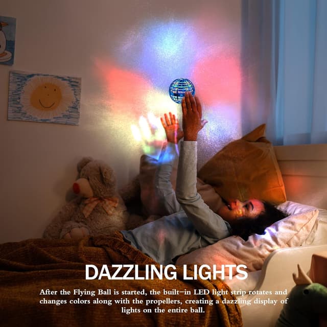 Detalle de Ivtivfu Flying Orb Ball 3.4 inch mini drone