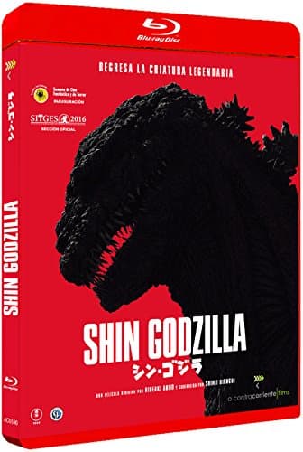 Detalle de Shin Godzilla en Blu-ray (película física) – edición para coleccionistas y fans del cine de monstruos