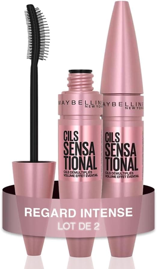 Imagen de Maybelline Mascara Cil Sensational 2x9,4 ml 💄 en OfertitasTOP