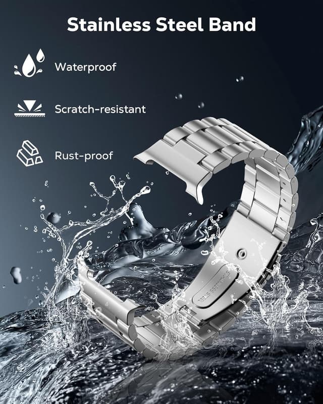 Detalle de Edelstahlarmband Galaxy Watch 8 140 bis 220 mm