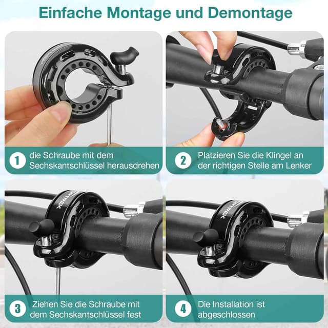 Thumbnail 6 de toptrek Fahrradklingel Mountainbike