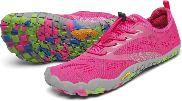 Detalle de SAGUARO Unisex Barfußschuhe für Trail- und Wassersport, schnell trocknend – Größen 36–50