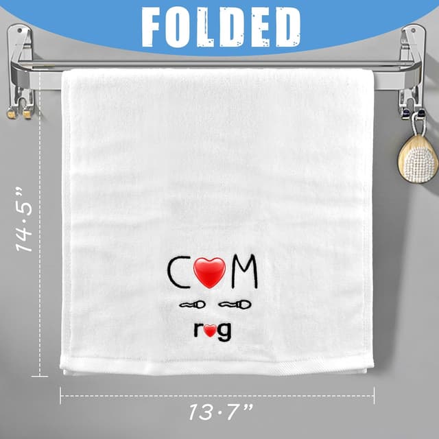 Detalle 2 de Funny cotton bath towel gift