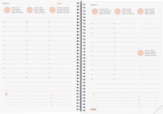 Thumbnail 1 de Finocam Mytime Semana Vista Vertical — Agenda sin fechar 1 semana