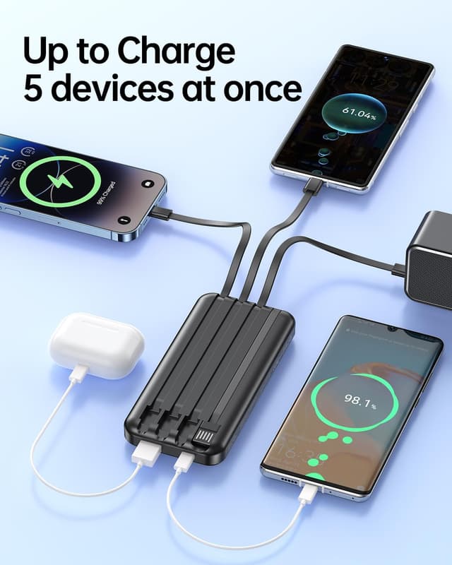 Detalle 1 de Power bank 15,000mAh fast charging