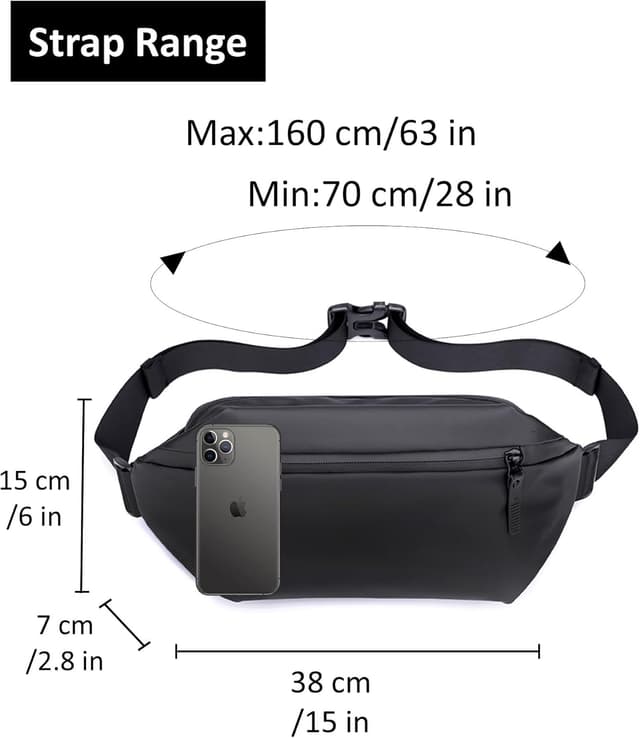 Detalle 1 de Marsupio running impermeabile