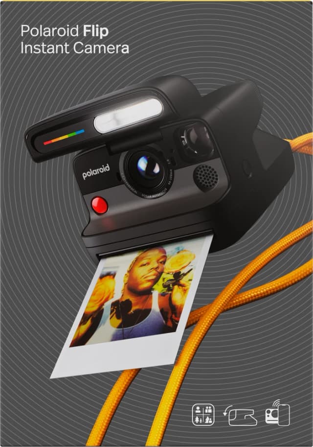 Thumbnail 5 de Polaroid Flip Schwarz 65 cm Makro