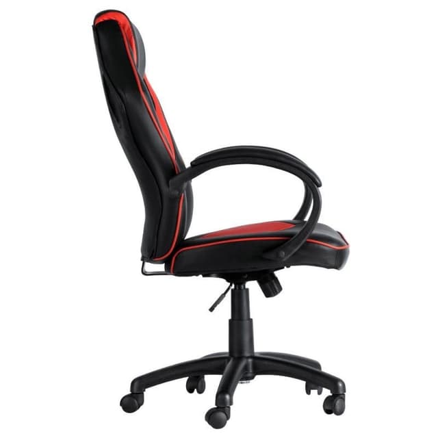 Detalle 2 de Pixel Silla Gaming 1 unidad roja negra