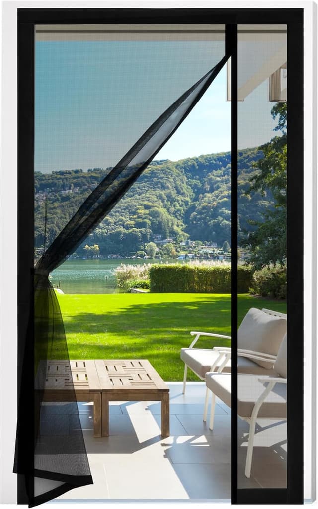 Detalle de Fillis zanzariera magnetica 90x210 cm