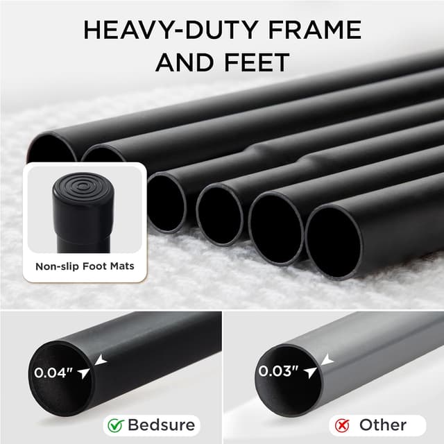 Detalle de BEDSURE Hundeliege Outdoor 124 x 80 cm